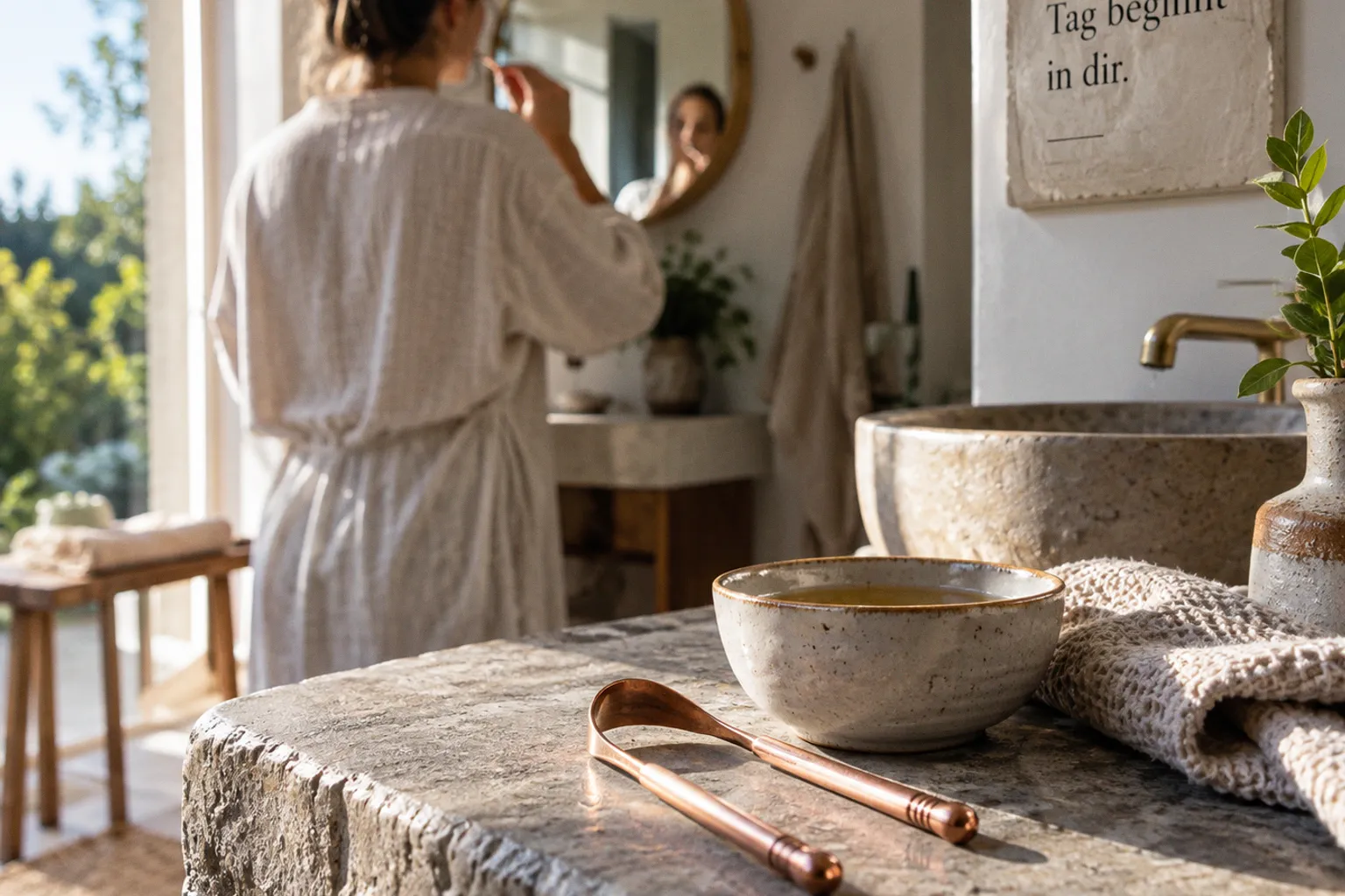 Ayurveda Morgen- und Abendroutine: Was bringt wann mehr?