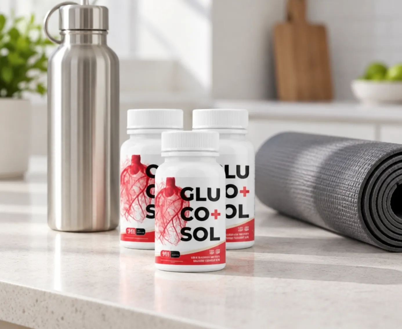 Glucosol — Verpackung im Alltag