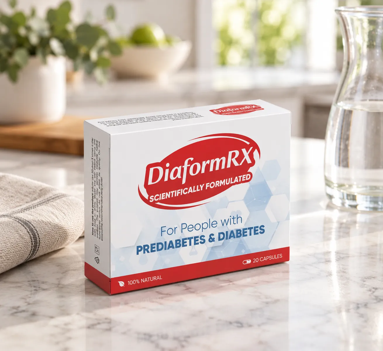 DiaformRX — Verpackung im Alltag