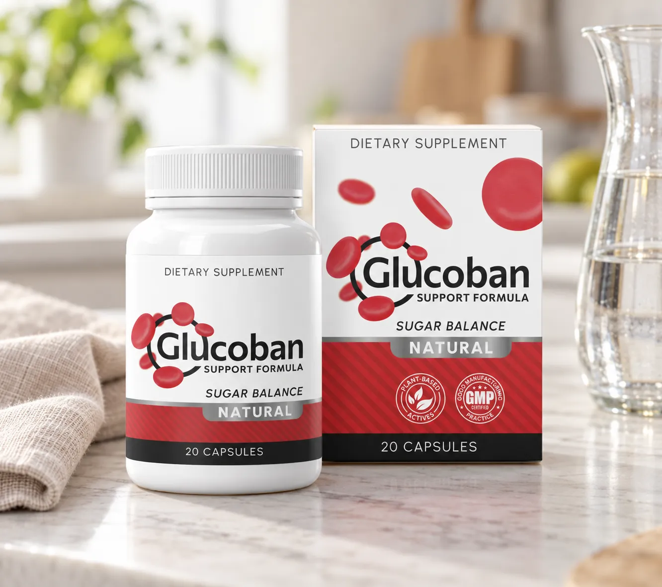 Glucoban — Verpackung im Alltag