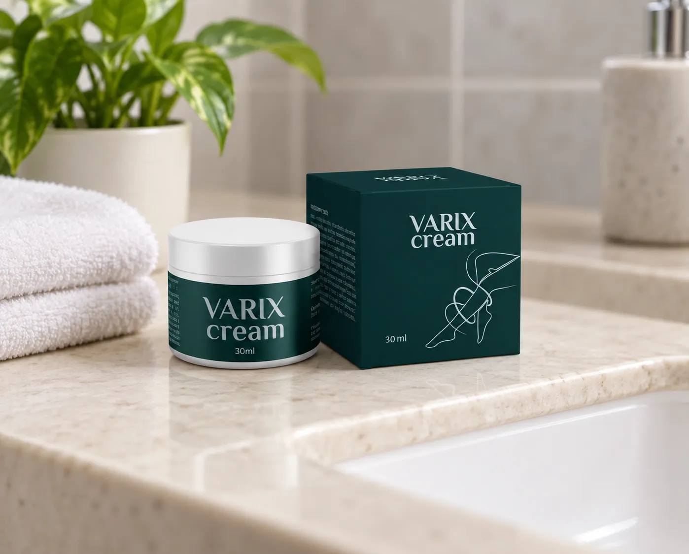 Varix cream — Verpackung im Alltag