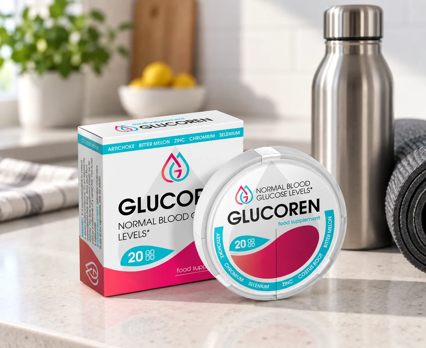 Glucoren 49 EUR — Verpackung im Alltag