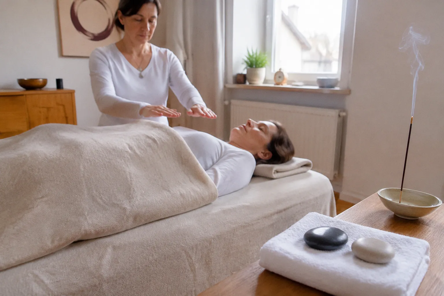 Reiki-Behandlung: Was passiert bei einer Sitzung?